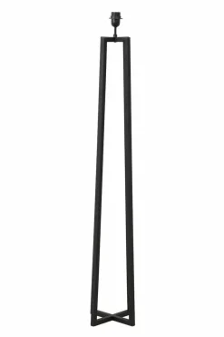 Light en Living Vloerlamp 25x25x130 cm MILEY mat zwart