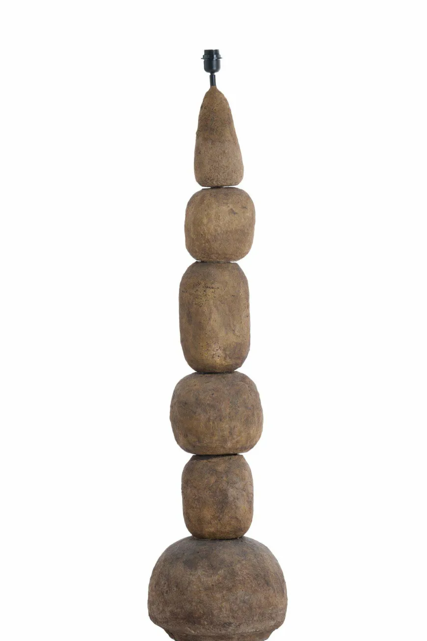 Light en Living Vloerlamp Ø30x135 cm MARREE donker bruin
