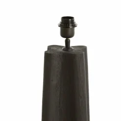 Light en Living Vloerlamp 23x23x125 cm NAVELLI hout mat grijs/bruin