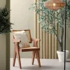 Light en Living Vloerlamp Ø43x164 cm LYRA naturel+mat zwart