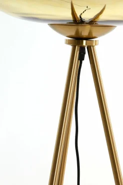 Light en Living Vloerlamp Ø42x146 cm MAYSON glas goud-helder+goud