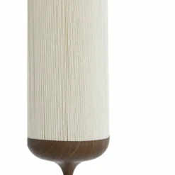 Light en Living Vloerlamp Ø23x159 cm DANIA hout print d bruin+touw crème