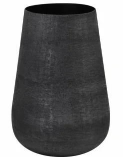 Light en Living VVaas deco GIVRON mat zwart Ø18x26 cm