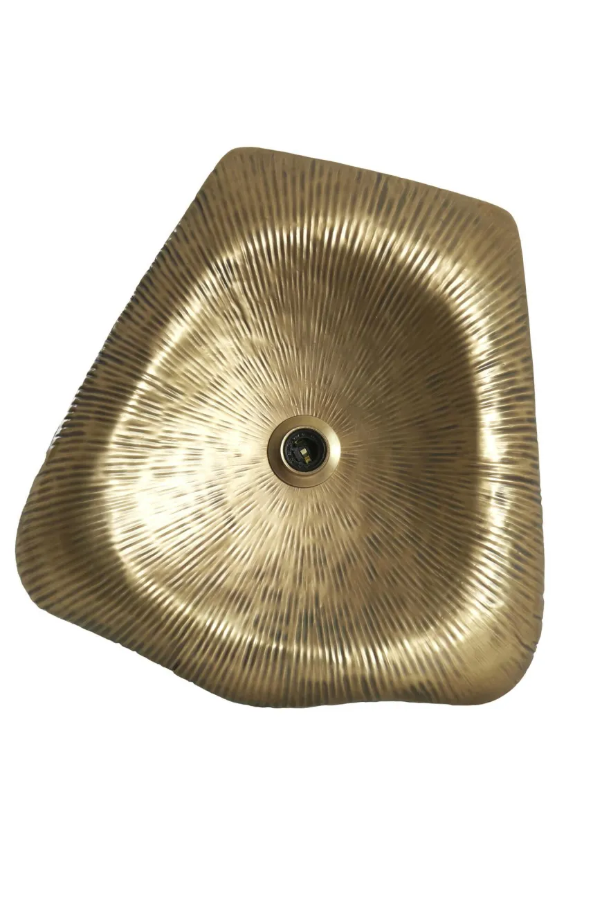 Light en Living Wandlamp 51x9x51 cm AMADI antiek brons