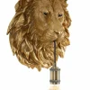 Light en Living Wandlamp 33,5x19x40,5 cm LION antiek brons