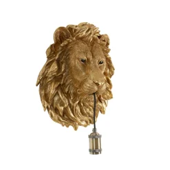 Light en Living Wandlamp 33,5x19x40,5 cm LION antiek brons