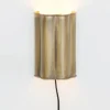 Light en Living Wandlamp 13,5x9,5x20,5 cm FRINGE antiek brons