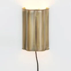 Light en Living Wandlamp 13,5x9,5x20,5 cm FRINGE antiek brons