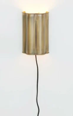 Light en Living Wandlamp 13,5x9,5x20,5 cm FRINGE antiek brons