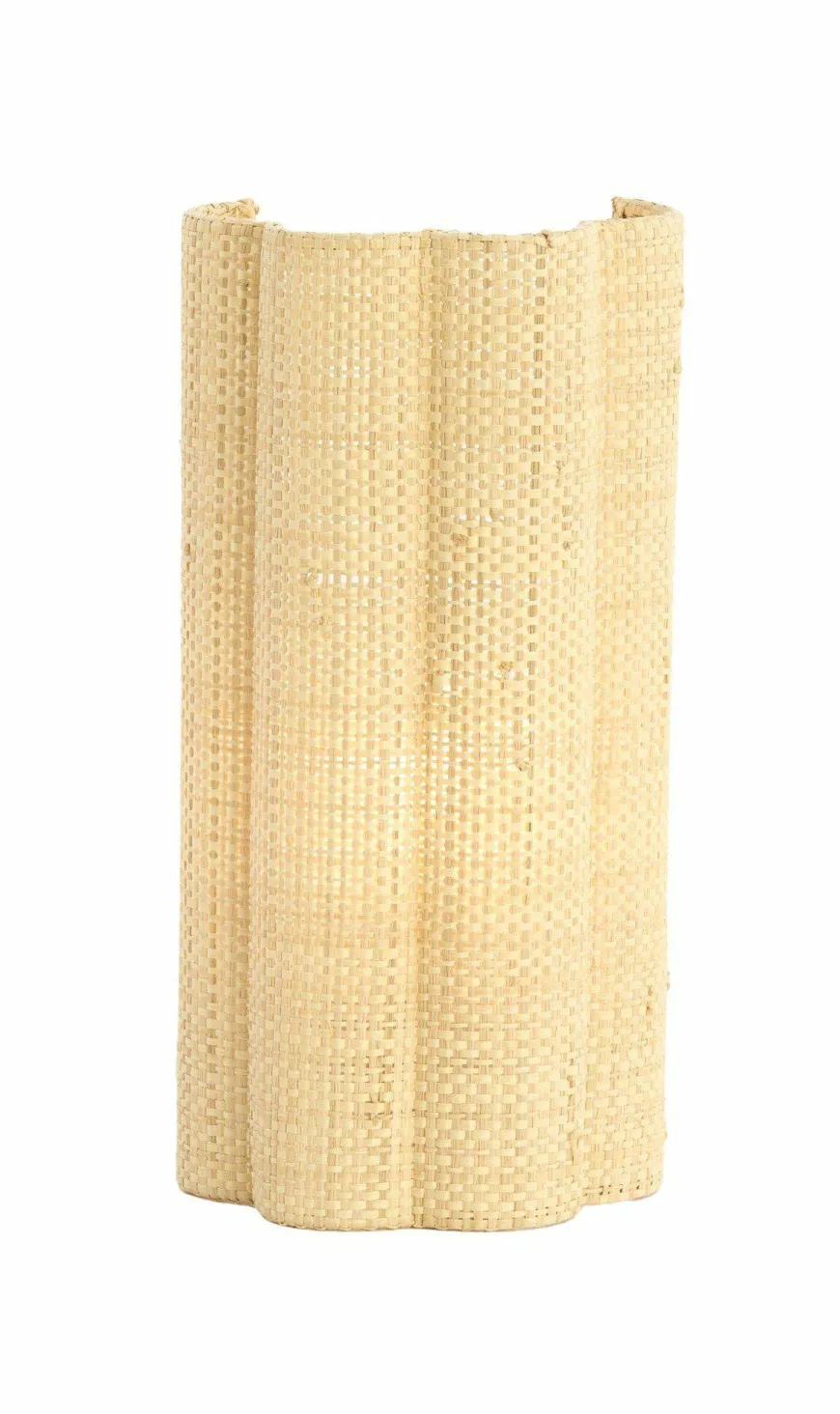 Light en Living Wandlamp 15x10x30,5 cm VERDANTIA raffia naturel