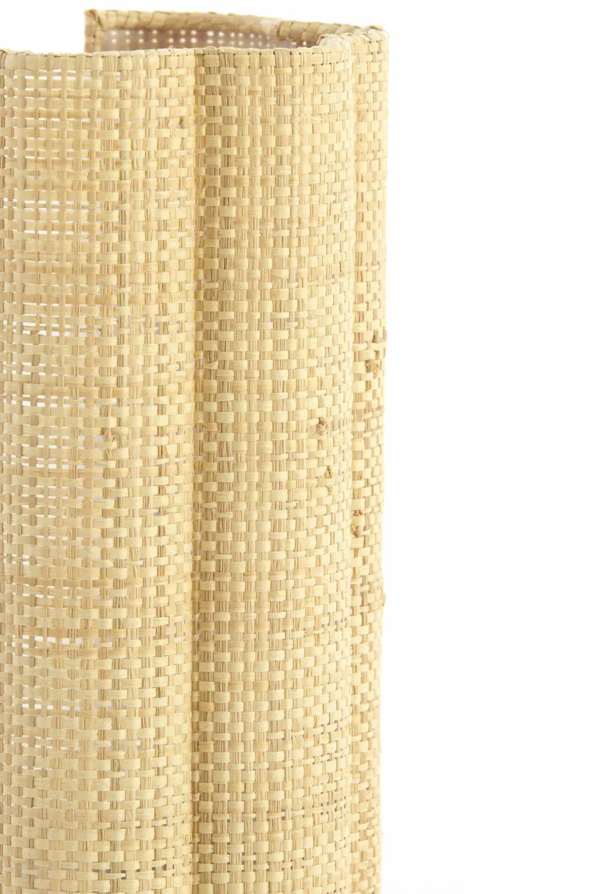 Light en Living Wandlamp 15x10x30,5 cm VERDANTIA raffia naturel