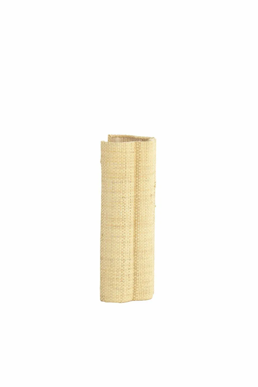 Light en Living Wandlamp 15x10x30,5 cm VERDANTIA raffia naturel