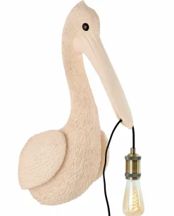 Light en Living Wandlamp 33x28x63 cm PELICAN lichtroze