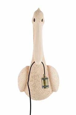 Light en Living Wandlamp 33x28x63 cm PELICAN lichtroze