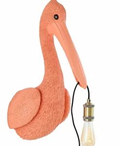 Light en Living Wandlamp 33x28x63 cm PELICAN coral