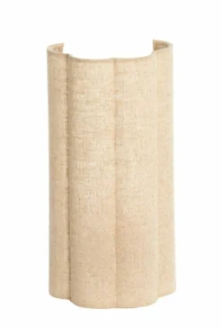 Light en Living Wandlamp E14 15x10x30,5 cm FRINGE naturel