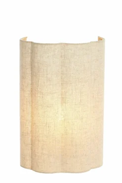 Light en Living Wandlamp 26x15x40 cm FRINGE naturel