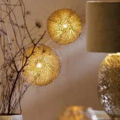 Light en Living Wandlamp Ø39x20 cm SINULA goud