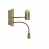 Light en Living Wandlamp+ledflex 20x11x35 cm REGINA antiek brons