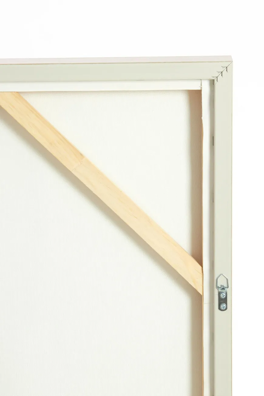 Light en Living Wandornament 80x3,5x80 cm NIEVES zand+crème