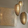 Light en Living Wandornament 60x1,5x60 cm LOLITA antiek brons