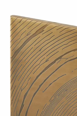 Light en Living Wandornament 60x1,5x60 cm LOLITA antiek brons