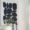 Light en Living Wandornament 90x3,5x120 cm CALDERA crème+zwart