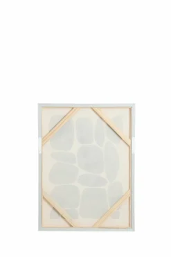 Light en Living Wandornament 90x3,5x120 cm CALDERA crème+zwart