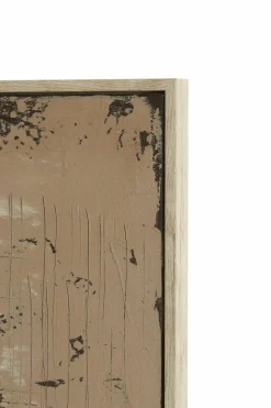 Light en Living Wandornament 90X3X120 cm ZIRELLE creme+zand+bruin