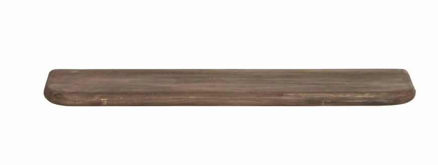 Light en Living Wandplank 70x17x3 cm TARONTU mat grijs/bruin