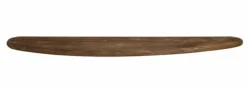 Light en Living Wandplank 100x25x3 cm GINOSU mat donker bruin