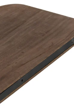Light en Living Wandplank 88x20x3 cm TARONTU mat grijs/bruin