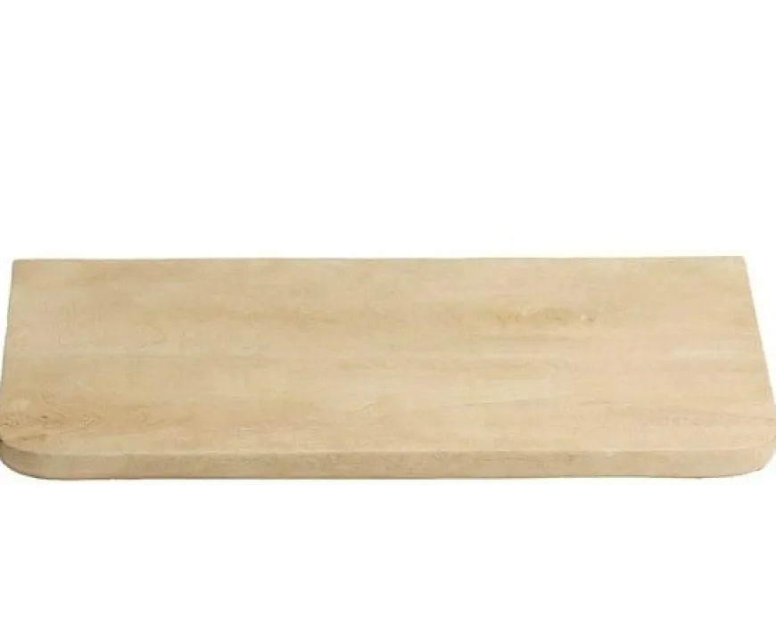 Light en Living Wandplank 41x25x4 cm DELGADO hout naturel