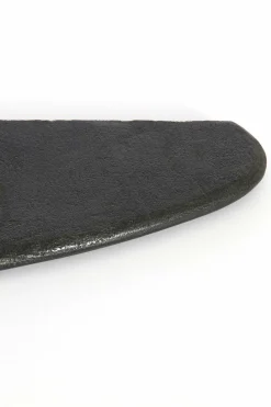 Light en Living Wandplank 110x25x3 cm GINOSA hout mat zwart