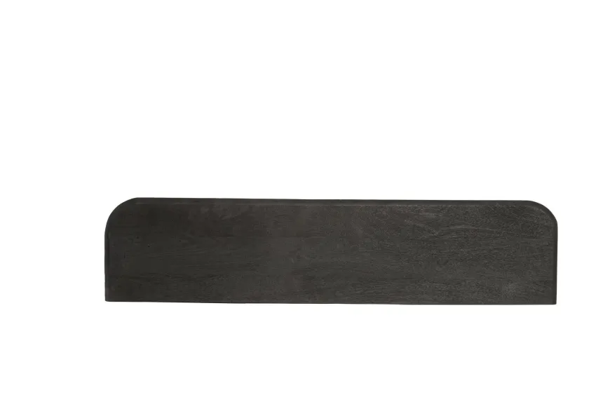 Light en Living Wandplank 88x20x3 cm TARONTU mat zwart