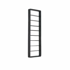 Light en Living Wijnrek 8 flessen 40x6x120 cm SORRENTO hout zwart+zwart