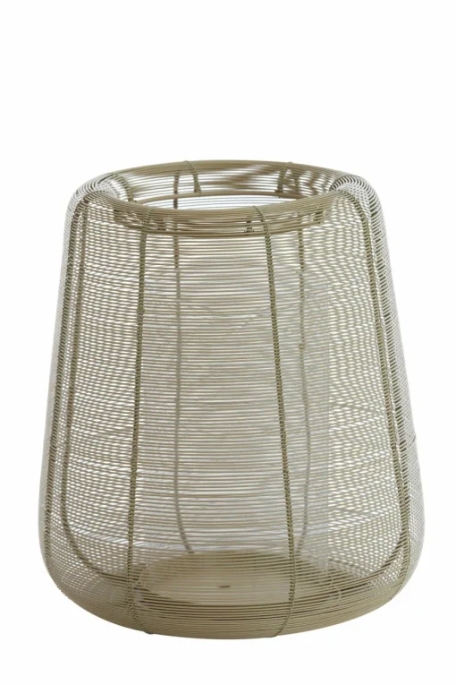 Light en Living Windlicht Ø32x35 cm ADETA mat zand