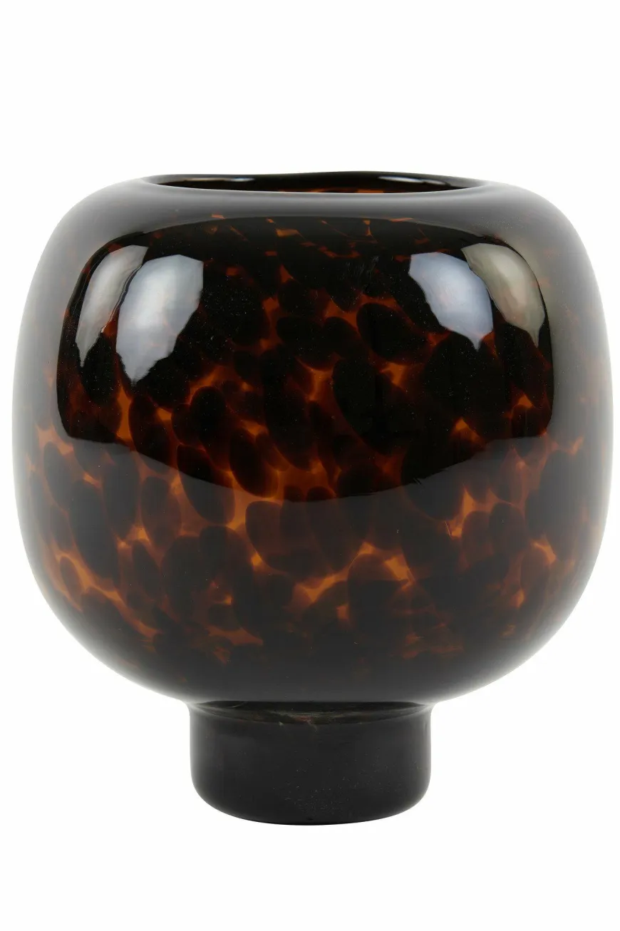 Light en Living Windlicht Ø21x21 cm ELIA glas bruin-d.bruin