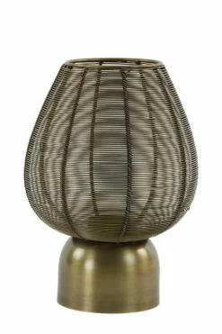 Light en Living Windlicht Suneko antiek brons - 2 maten