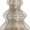 Light en Living Windlicht Ø25x35 cm CHRISTMAS TREE licht goud