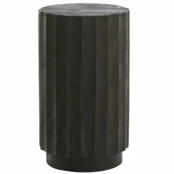 Light en Living Zuil ELLENA Ø35x60 cm | Hout Donkerbruin Mat – Light & Living