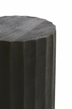Light en Living Zuil ELLENA Ø35x60 cm | Hout Donkerbruin Mat – Light & Living