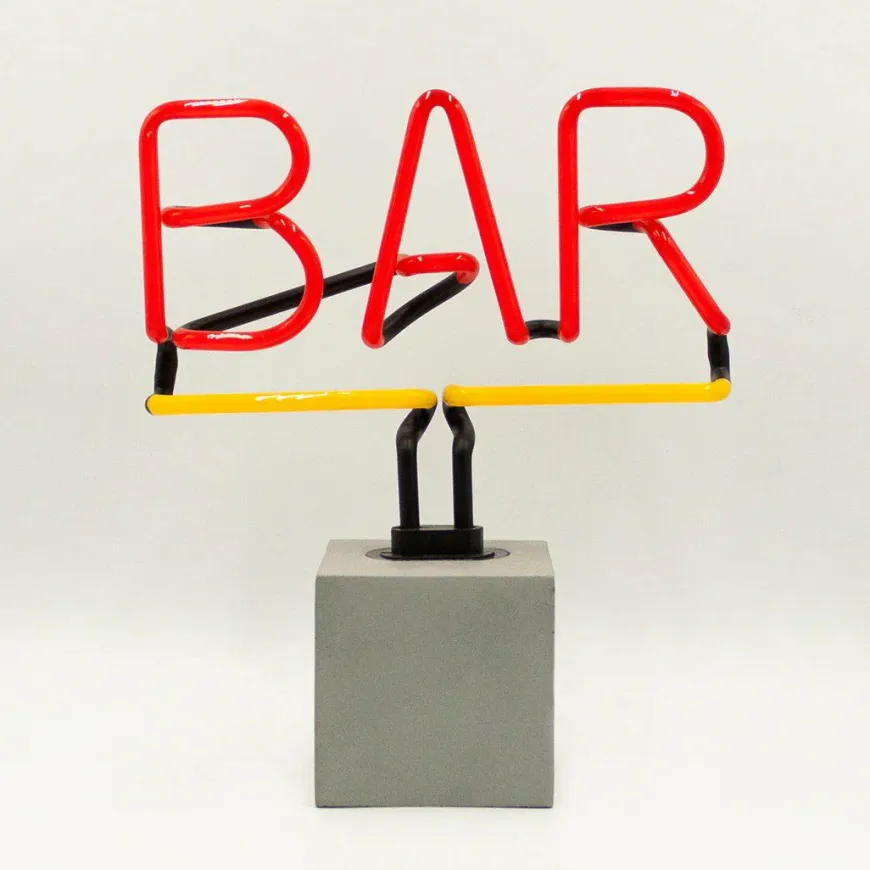 Locomocean Neon licht met voet - Bar