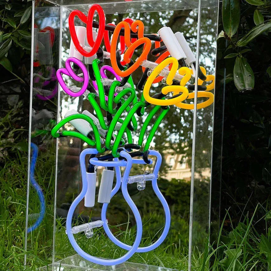 Locomocean Neon lichtbord Tulpen