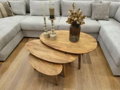 Nijwie Hamburg salontafel ovaal medium 88 cm