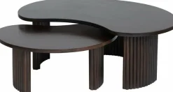 Nijwie Salontafel Firenze - boonvormig - 85 cm