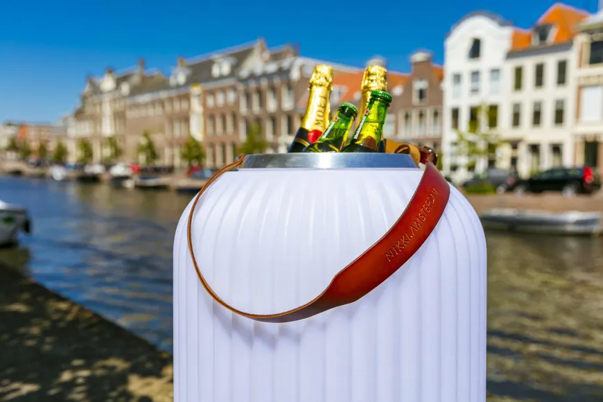 Nikki Amsterdam The.Lampion - S, M of L - Speaker, lamp en wijnkoeler