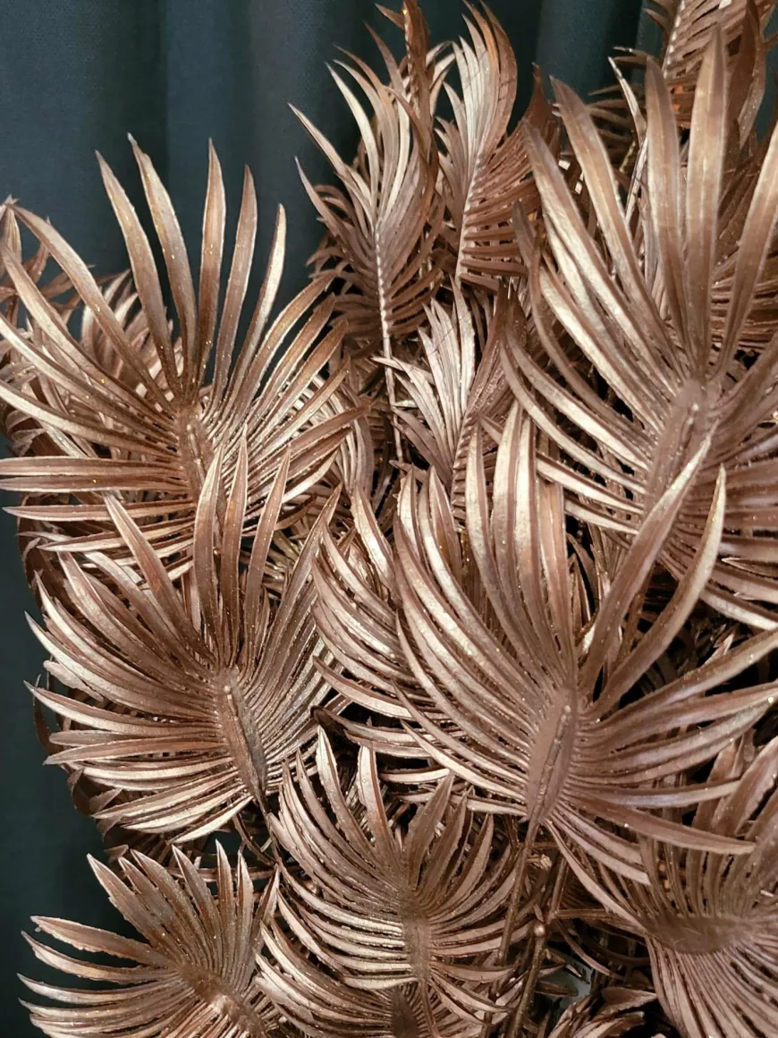 Parlane Ornament 10x2x73 cm PALM metallic blush