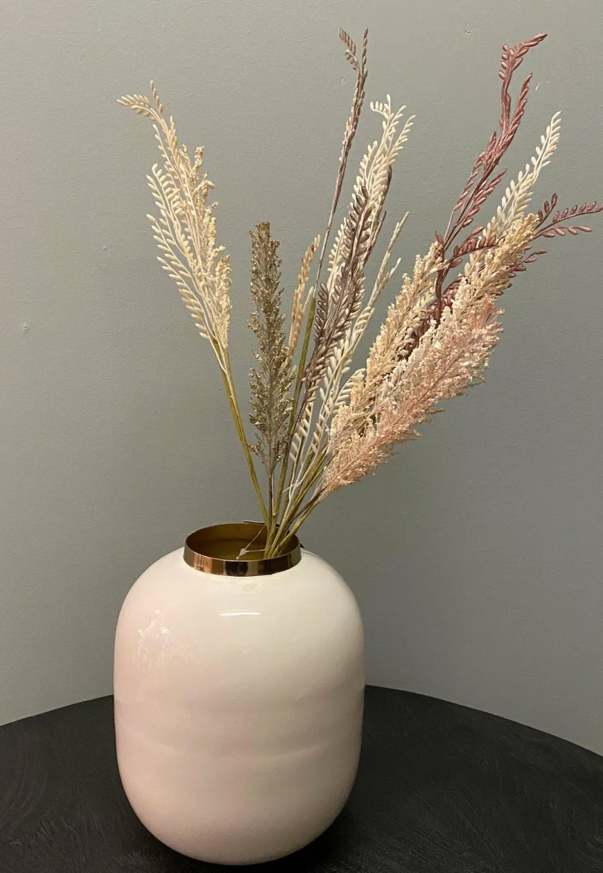 Parlane Ornament 10x2x53 cm WILD GRASS ivoor-roodbruin-groen