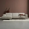 Pepp Interiors Bank River met chaise longue links in Majestic 603